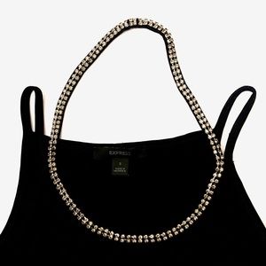 Rhinestone trimmed shirt